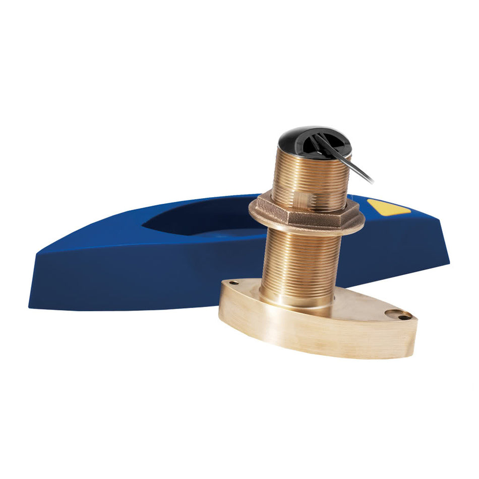 Furuno - B785M Bronze Thru-Hull Chirp Transducer with High Speed Fairing Block — Quality Boat Parts
