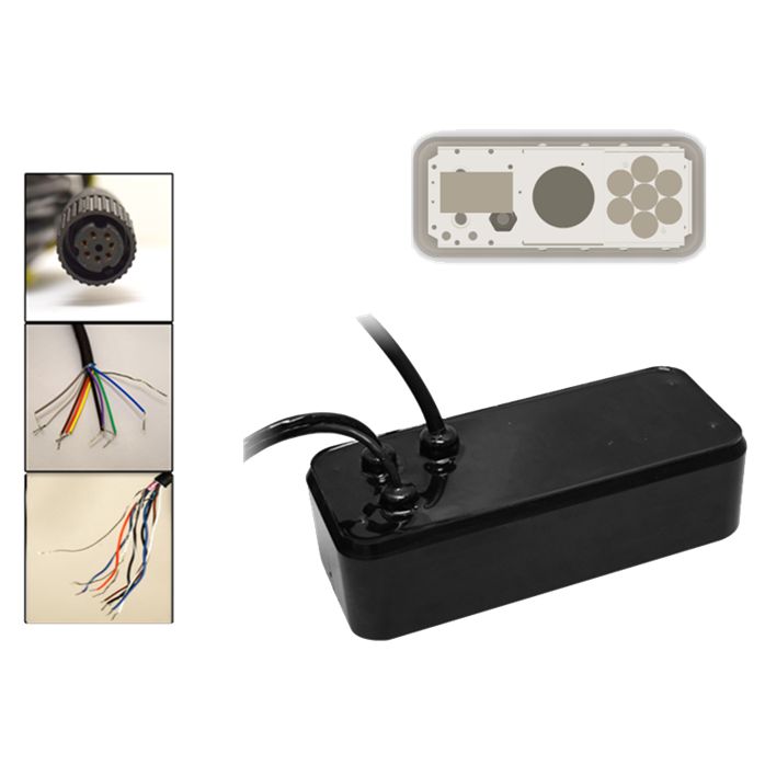 Furuno - 165T/275LHW Pocket Mount Combo Wide Beam Transducer f/DFF3D — Quality Boat Parts