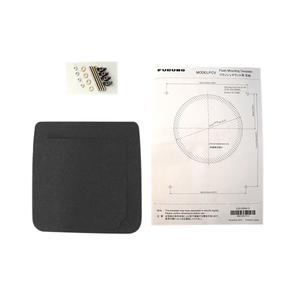 Furuno - Flush Mount Kit f/1815 Radar — Quality Boat Parts