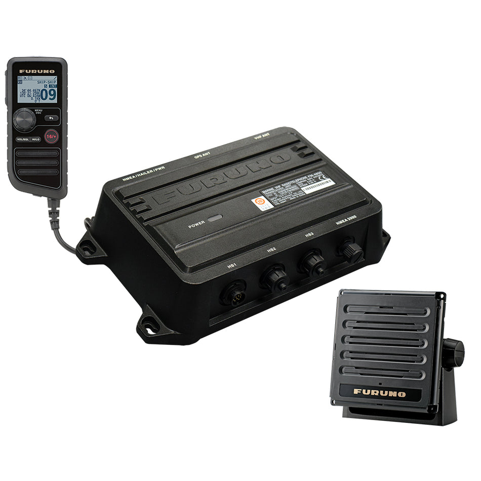 Furuno - FM4850 Black Box VHF Radio with GPS, AIS, DSC & Loudhailer — Quality Boat Parts