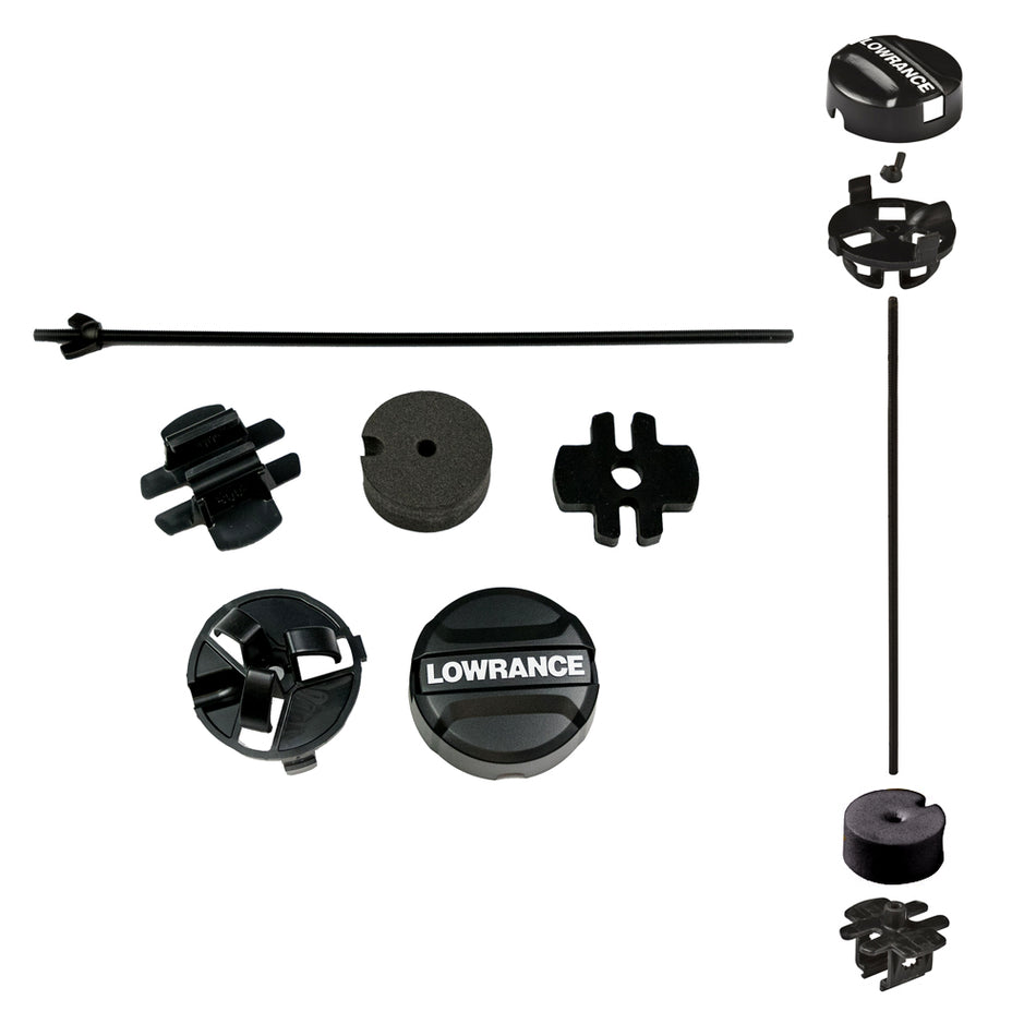 Lowrance - Kayak Scupper Transducer Mount — Quality Boat Parts