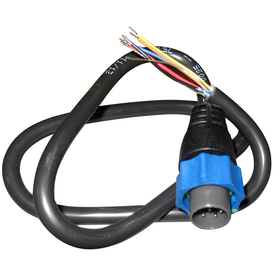 Lowrance - Adapter Cable - 7-Pin Blue to Bare Wires — Quality Boat Parts