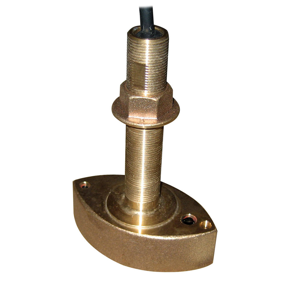 Furuno - 525T-BSD Bronze Thru-Hull Transducer with Temp, 600W (10-Pin) — Quality Boat Parts