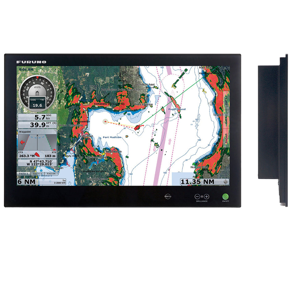 Furuno - MU245T 24" Wide Screen Multi Touch Monitor — Quality Boat Parts