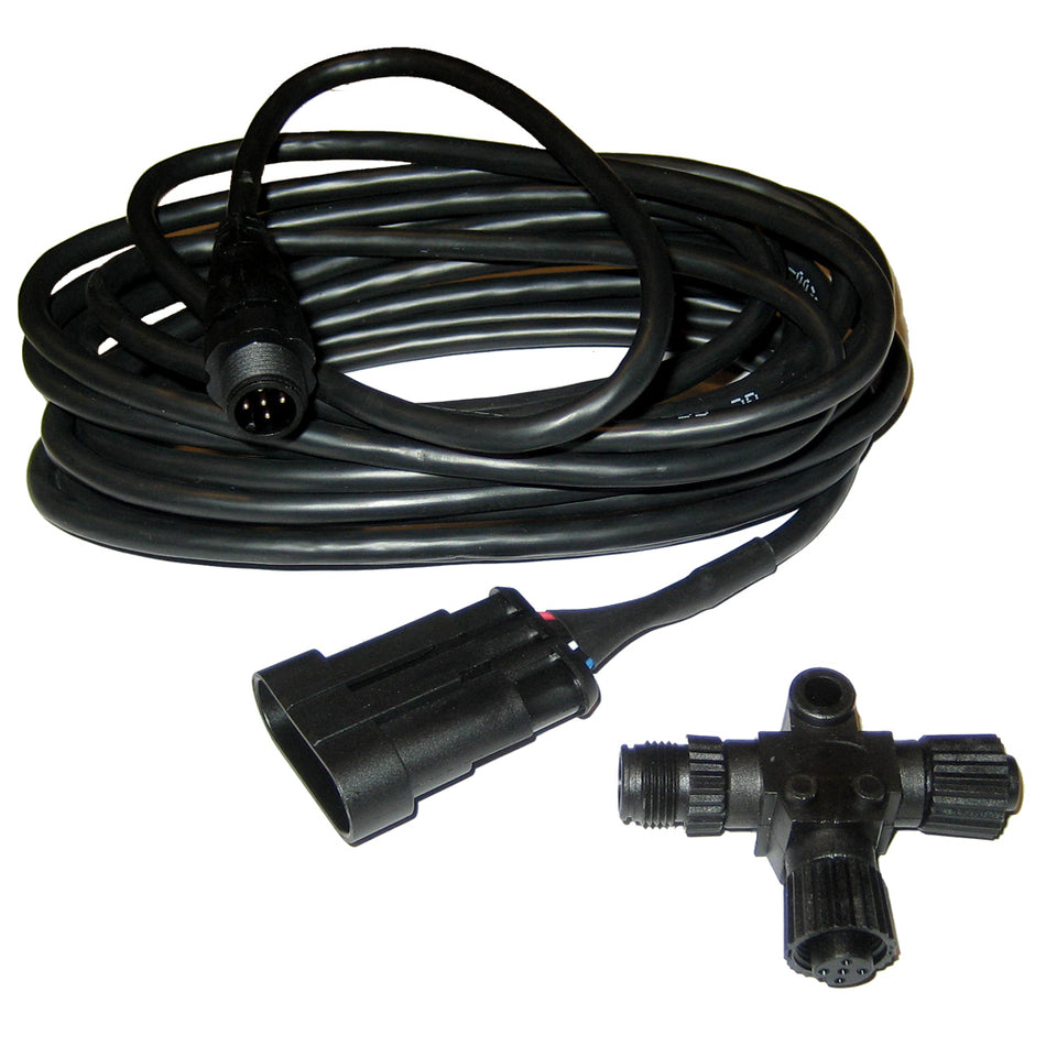 Lowrance - Evinrude Engine Interface Cable, Red — Quality Boat Parts