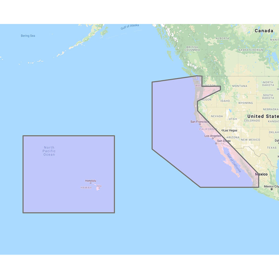 Furuno - U.S. West Coast, Hawaii & Baja Mexico - Vector Chart, Standard Resolution Satellite Photos f/Baja Mexico - Unlock Code — Quality Boat Parts