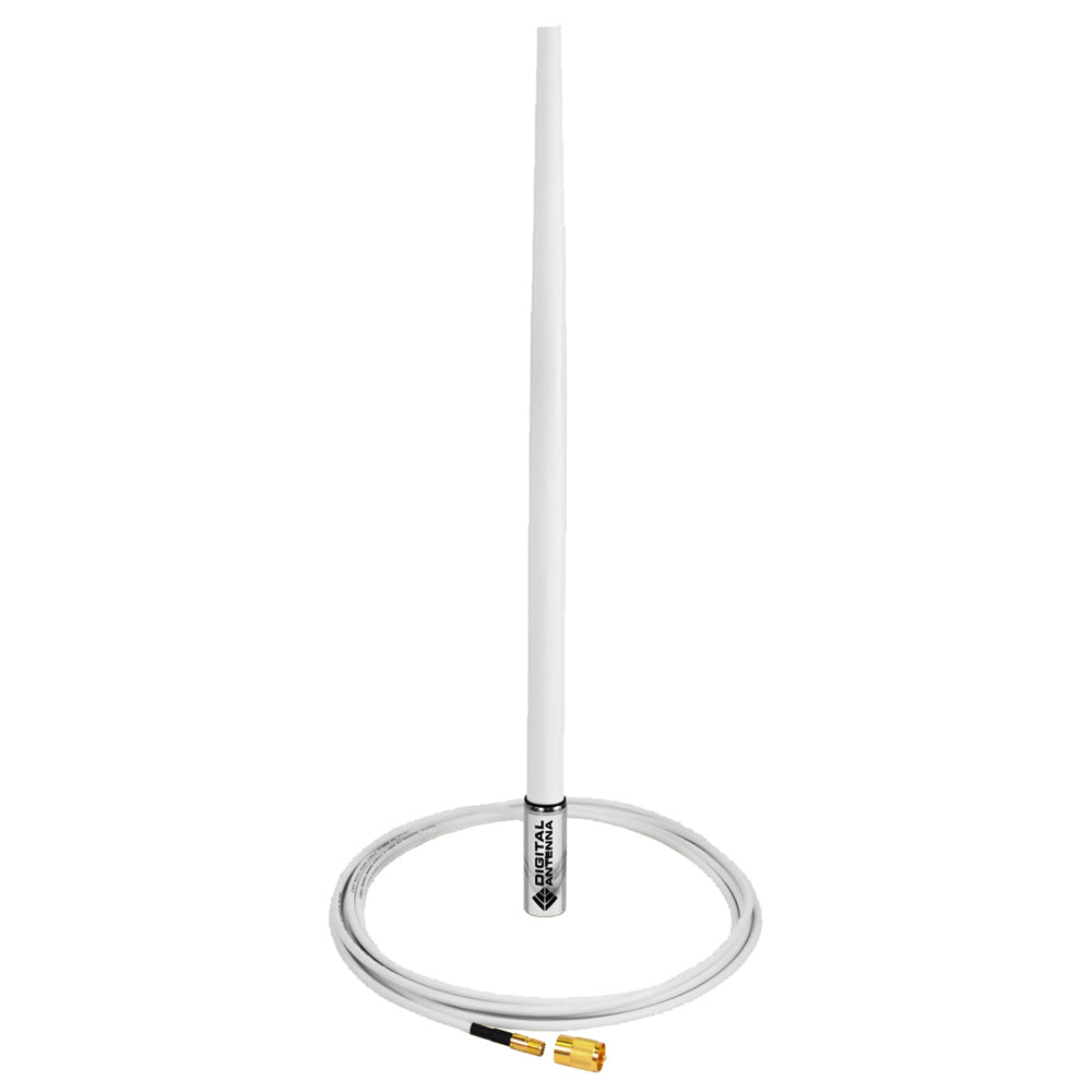 Digital Antenna - 4' VHF/AIS White Antenna with 15' Cable — Quality Boat Parts