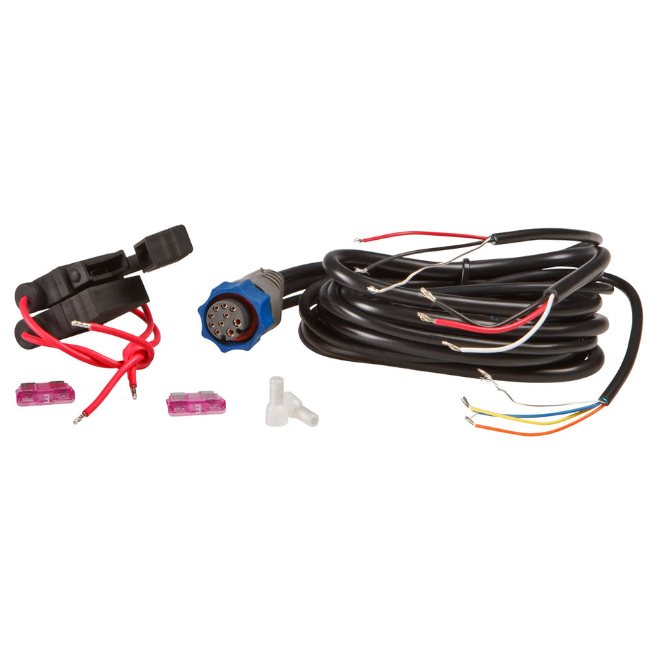 Lowrance - PC-265BL Power Cable — Quality Boat Parts