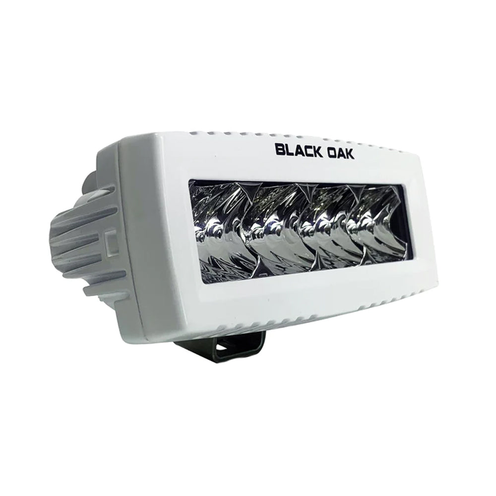 Black Oak - Pro Series Spreader Light Flood - 4", 20W, White — Quality Boat Parts