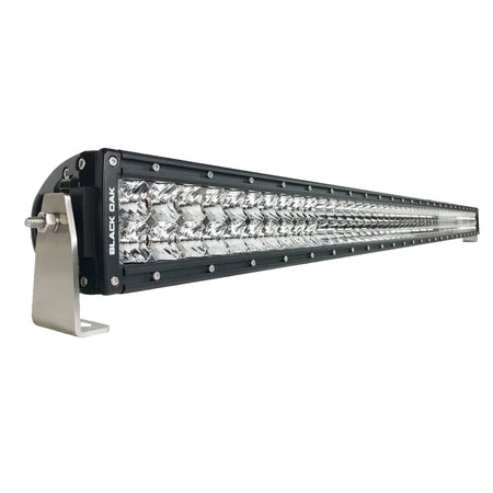 Black Oak - Pro Series Double Row Combo Light Bar - 50", 500W, Black — Quality Boat Parts