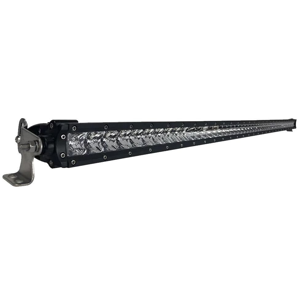 Black Oak - Pro Series Single Row Combo Light Bar - 50", 250W, Black — Quality Boat Parts