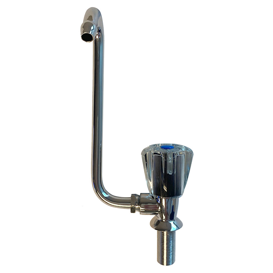 Scandvik - Tap With Folding Spout - Chrome — Quality Boat Parts