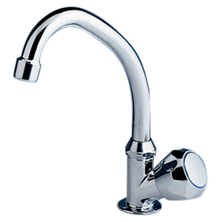 Scandvik - Tap With Swivel Spout - Chrome — Quality Boat Parts