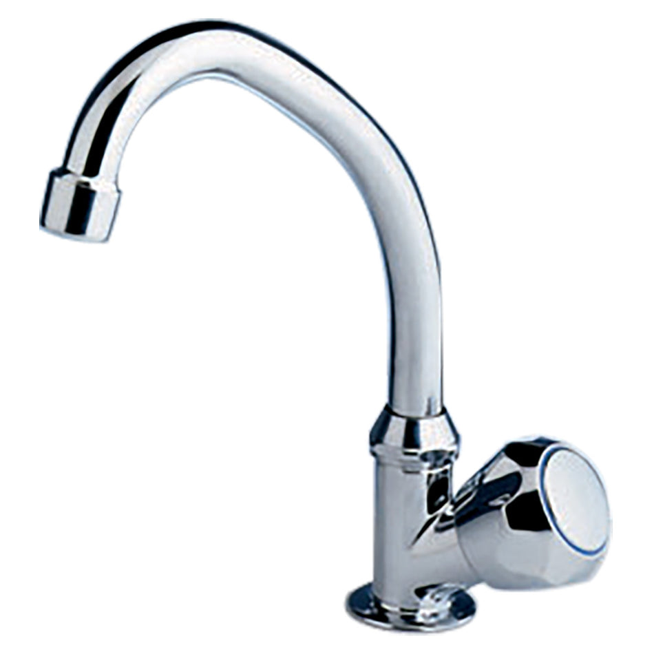 Scandvik - Tap With Swivel Spout - Chrome — Quality Boat Parts