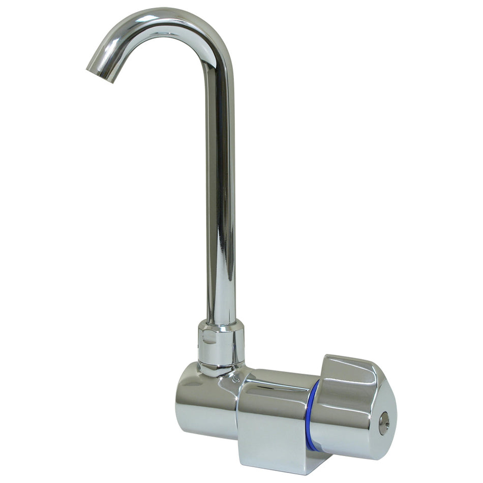 Scandvik - Ceramic Family Tap - With Folding Spout, Chrome Finish — Quality Boat Parts