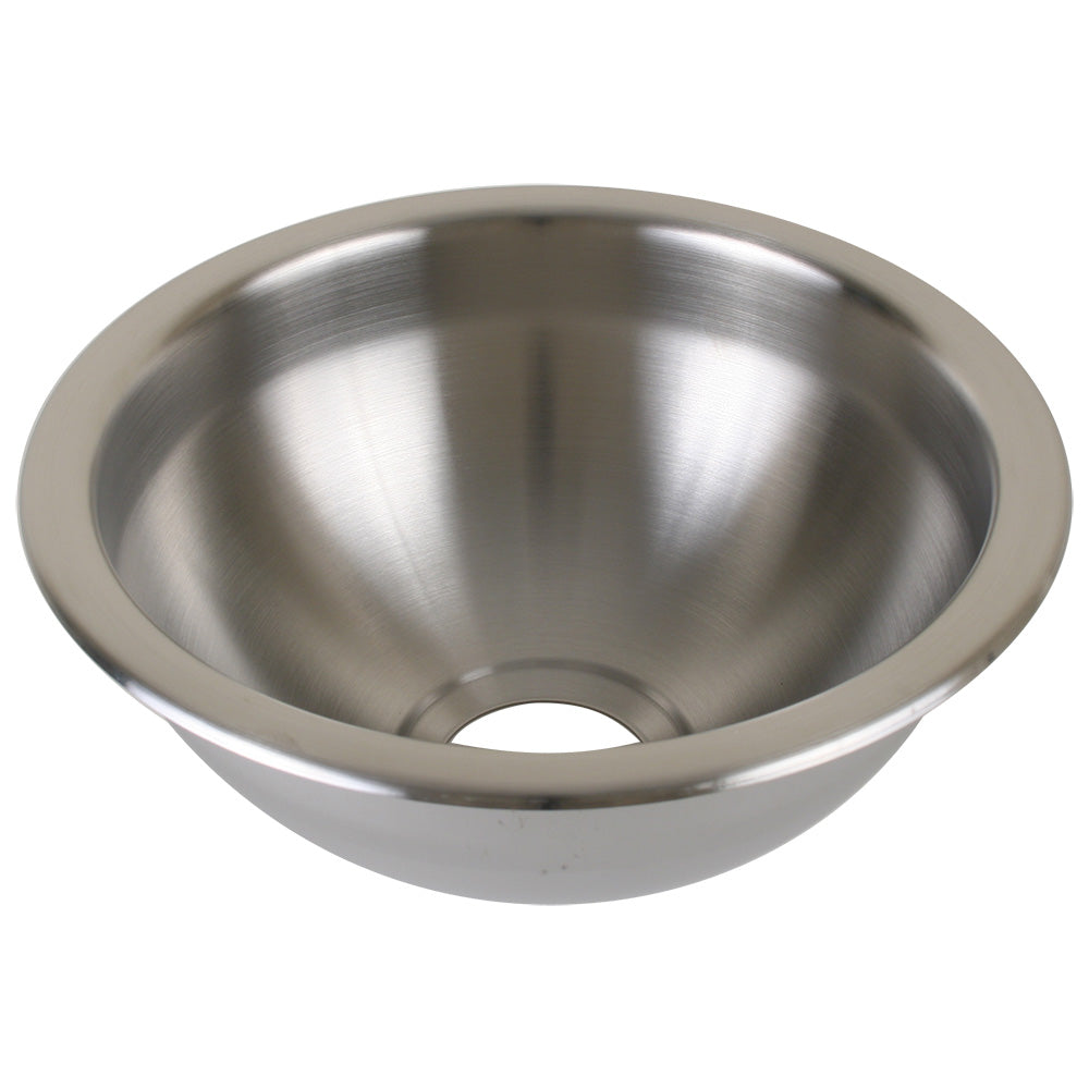 Scandvik - Basin Sink - 11.5" x 5", Brushed Finish — Quality Boat Parts