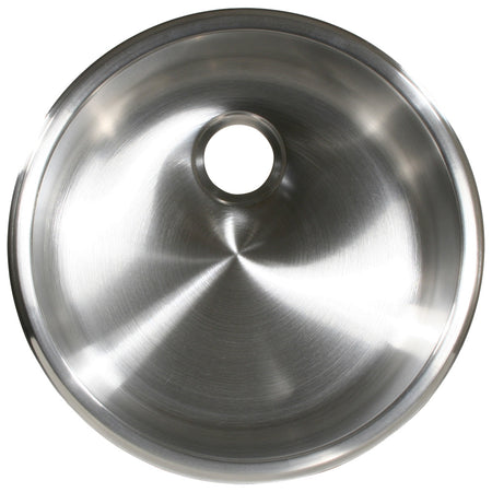 Scandvik - Cylindrical Sink - 11-5/8" x 5", Brushed Finish — Quality Boat Parts