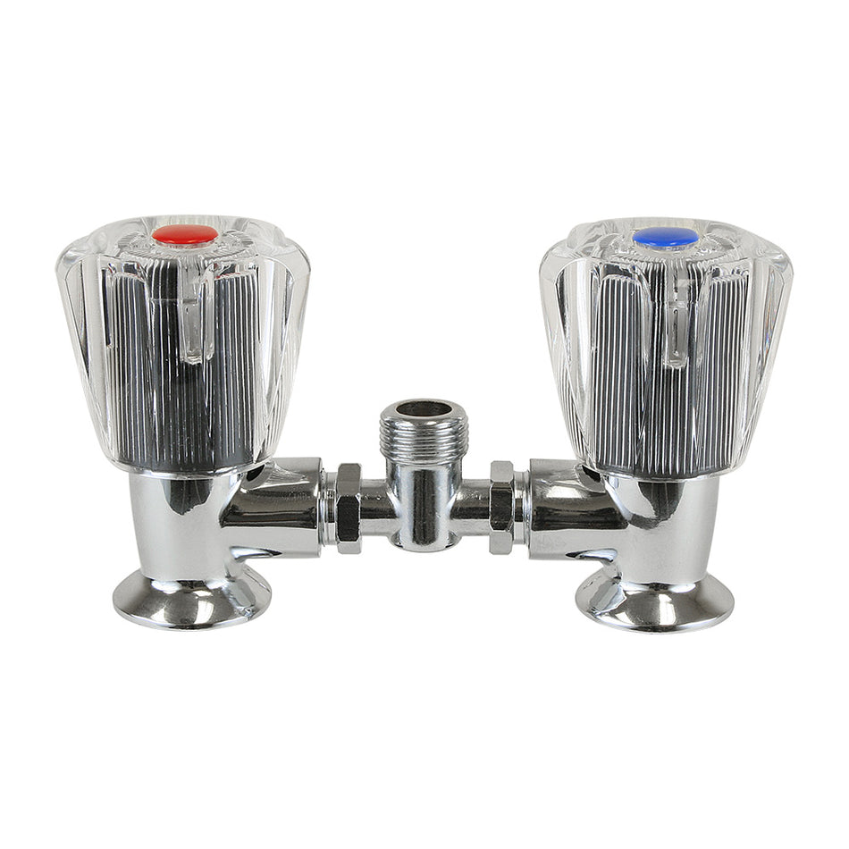 Scandvik - Mixing Bridge - With Acrylic Knobs, 3/8" — Quality Boat Parts