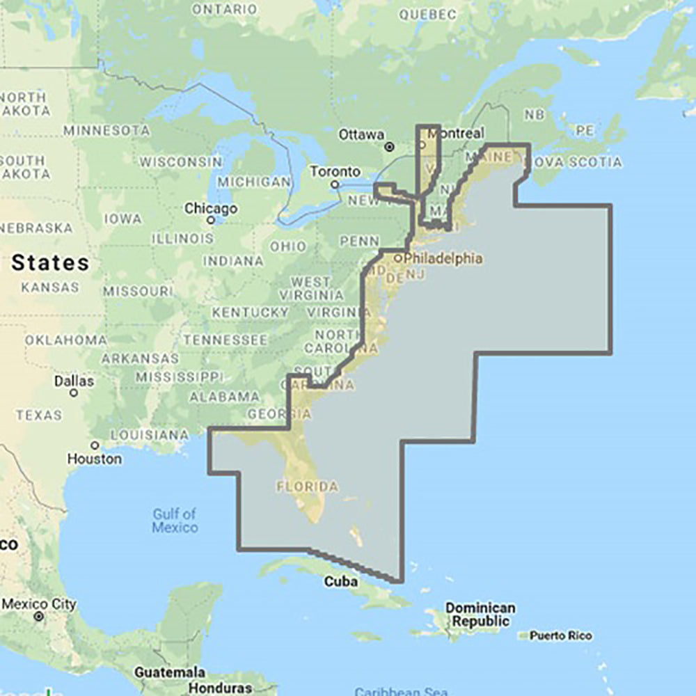 Furuno - MM3-FNA-022 C-MAP Fishing Chart US East Coast & Bahamas *Needs System ID# To Process — Quality Boat Parts