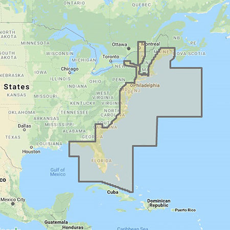 Furuno - MM3-FNA-022 C-MAP Fishing Chart US East Coast & Bahamas *Needs System ID# To Process — Quality Boat Parts