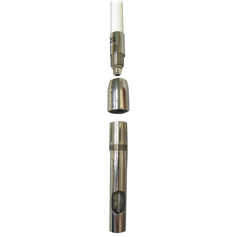 Digital Antenna - 1129-VW-S 8' VHF Antenna, 6dB Gain, White — Quality Boat Parts