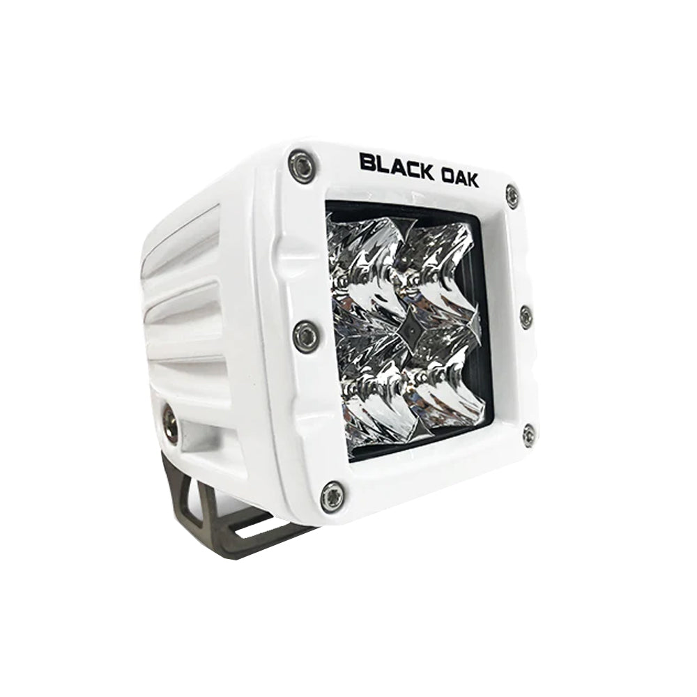 Black Oak - Pro Series Flood Pod - 2", IP69, White — Quality Boat Parts