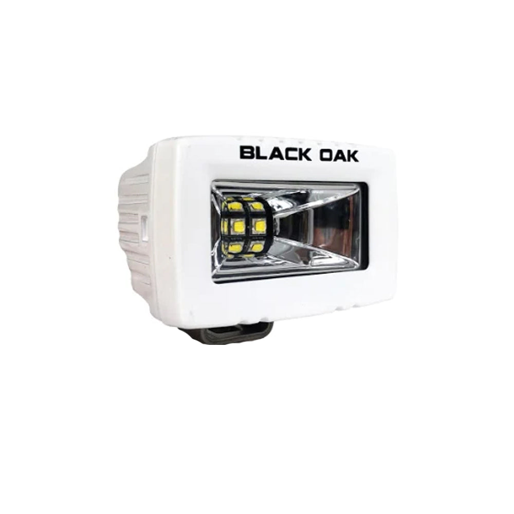Black Oak - Pro Series Spreader Light Scene - 2", 20W, White — Quality Boat Parts