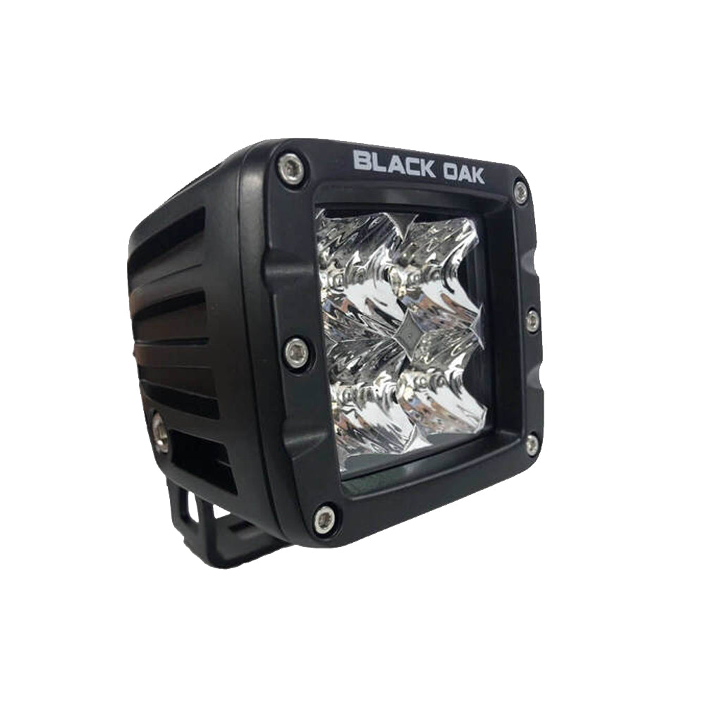 Black Oak - Pro Series Spot Pod - 2", 40W, Black — Quality Boat Parts