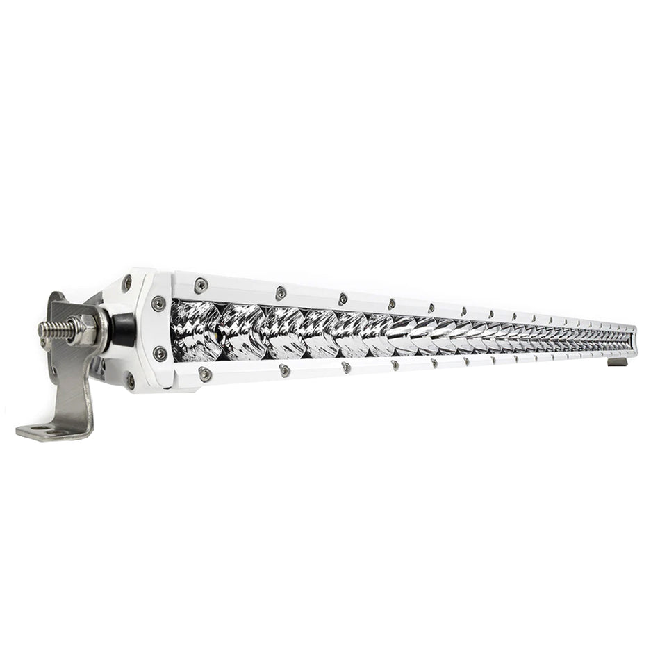 Black Oak Single Row Combo Light Bar - 30", 150W, White — Quality Boat Parts