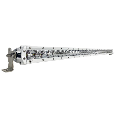 Black Oak Single Row Combo Light Bar - 40", 200W, White — Quality Boat Parts