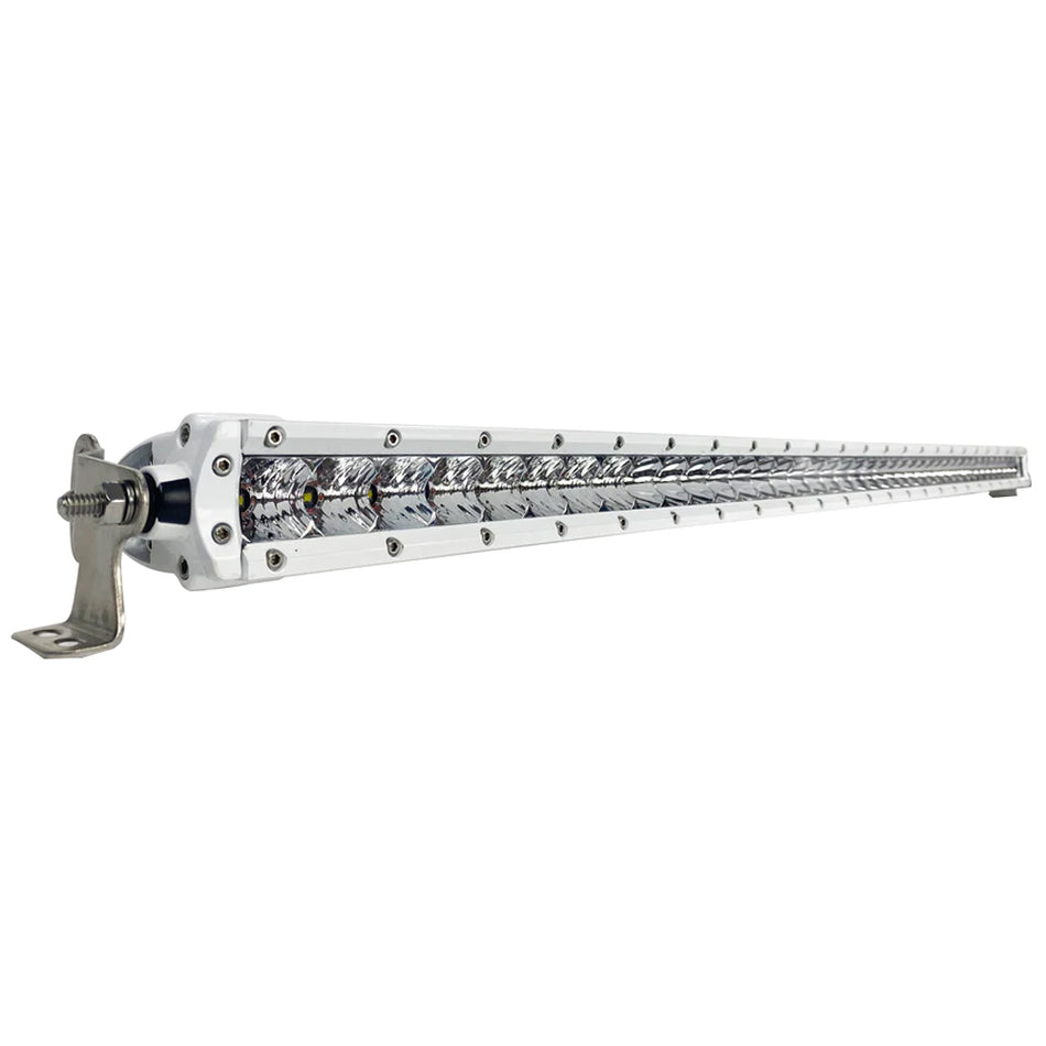 Black Oak Single Row Combo Light Bar - 40", 200W, White — Quality Boat Parts