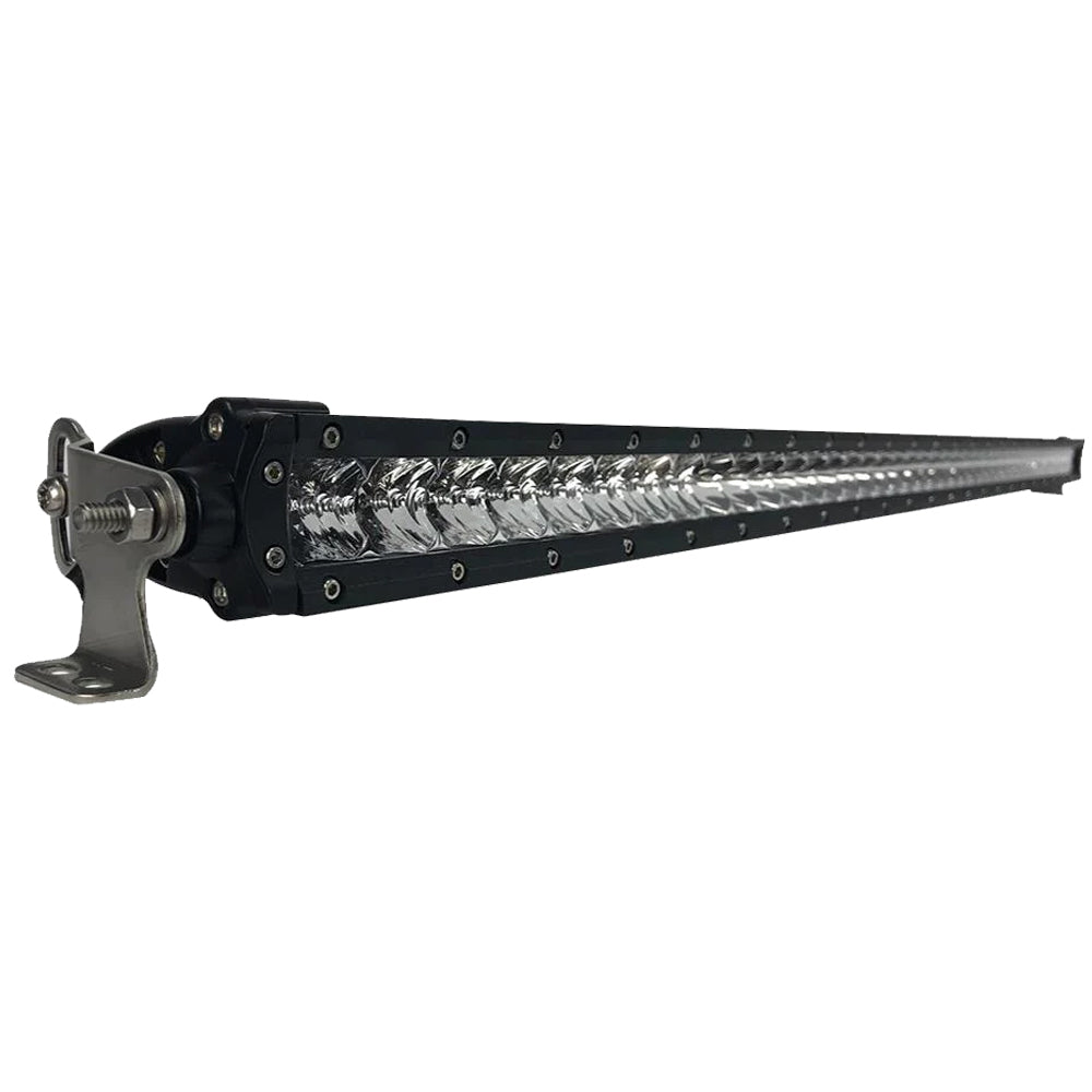 Black Oak - Pro Series Single Row Combo Light Bar - 40", 200W, IP69, Black — Quality Boat Parts