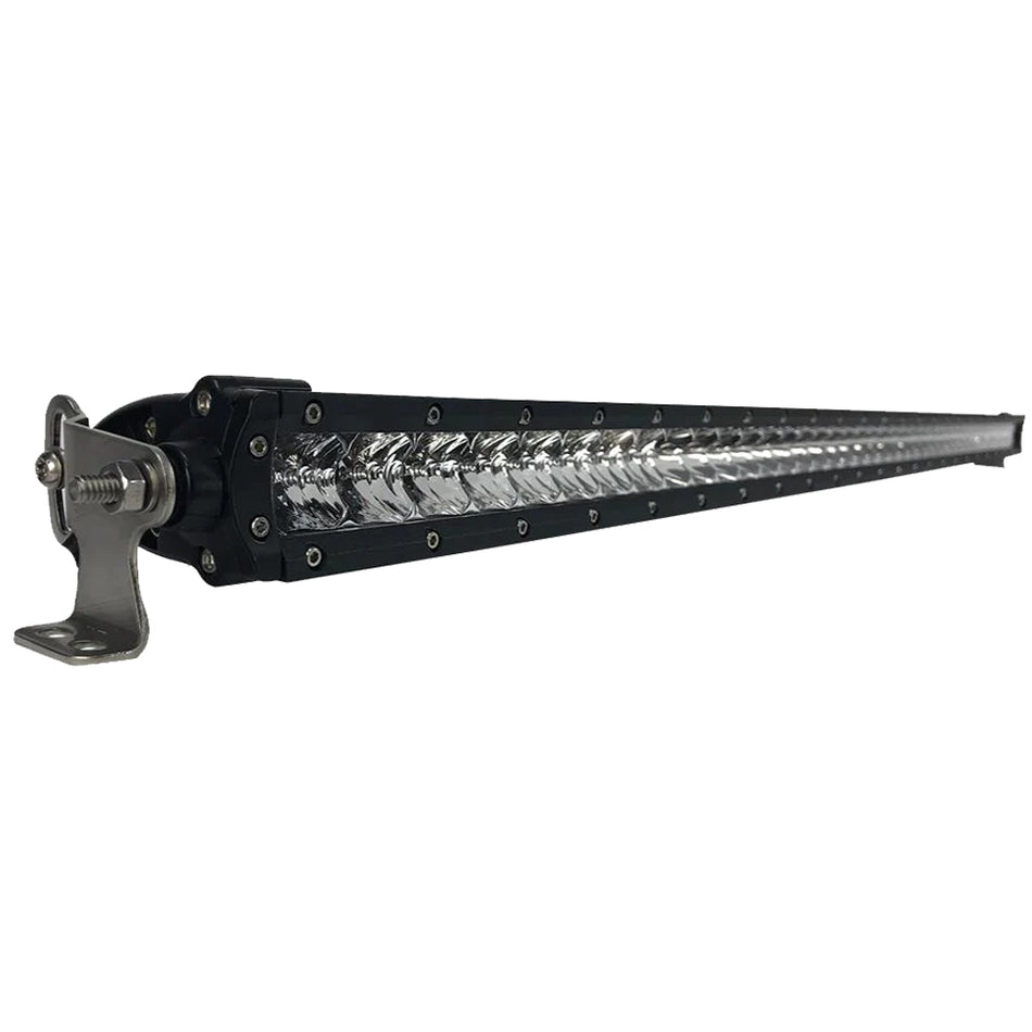 Black Oak - Pro Series Single Row Combo Light Bar - 40", 200W, IP69, Black — Quality Boat Parts