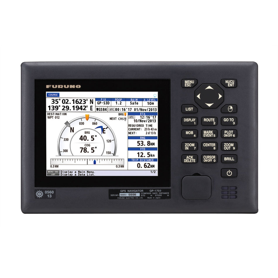 Furuno - GP170D IMO DGPS Navigator — Quality Boat Parts