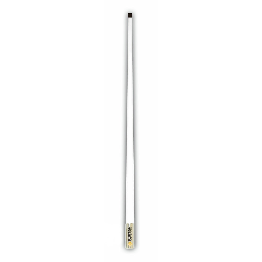 Digital Antenna - 528-VW 4' VHF Antenna with 15' Cable, White — Quality Boat Parts