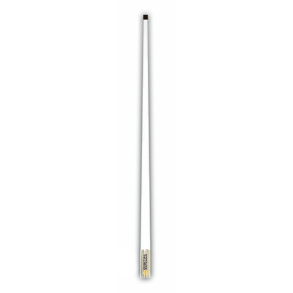 Digital Antenna - 528-VW 4' VHF Antenna with 15' Cable, White — Quality Boat Parts