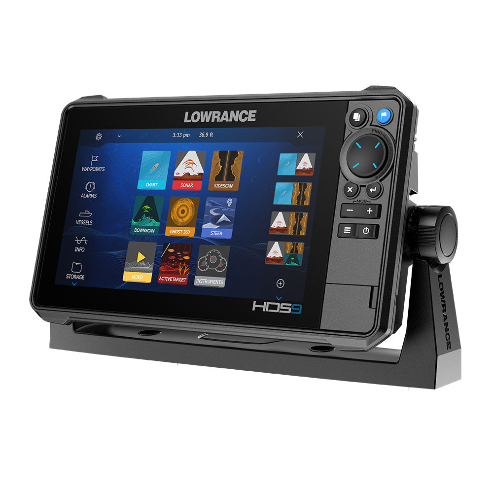 Lowrance - HDS PRO 9 - with Preloaded C-MAP DISCOVER OnBoard & Active Imaging HD Transducer — Quality Boat Parts