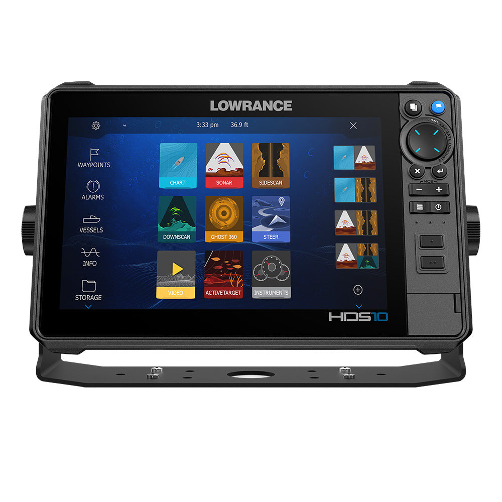 Lowrance - HDS PRO 10 - with Preloaded C-MAP DISCOVER OnBoard, No Transducer — Quality Boat Parts