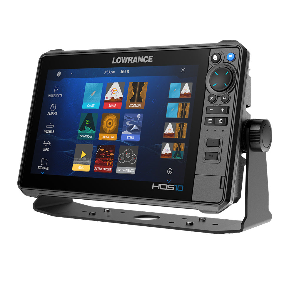 Lowrance - HDS PRO 10 - with Preloaded C-MAP DISCOVER OnBoard, No Transducer — Quality Boat Parts