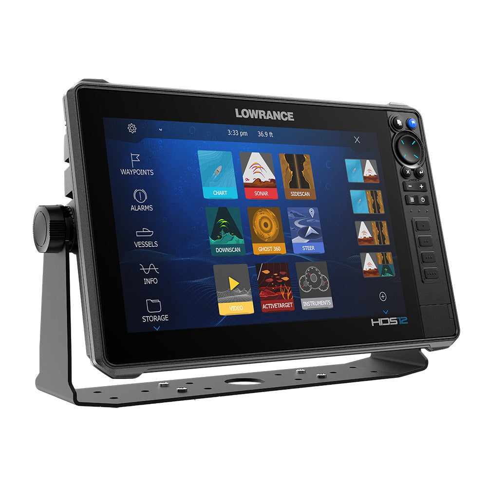 Lowrance - HDS PRO 12 - with Preloaded C-MAP DISCOVER OnBoard, No Transducer — Quality Boat Parts