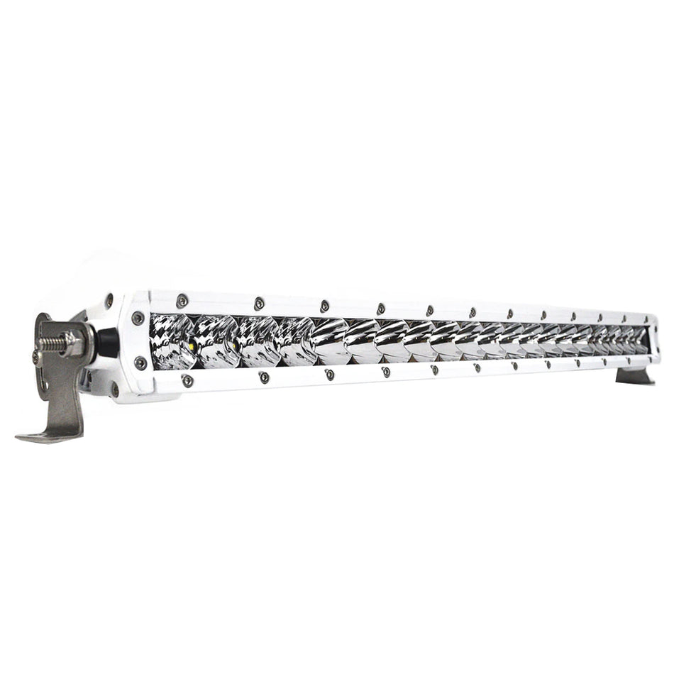Black Oak - Single Row Combo Light Bar - 20", 100W, White — Quality Boat Parts