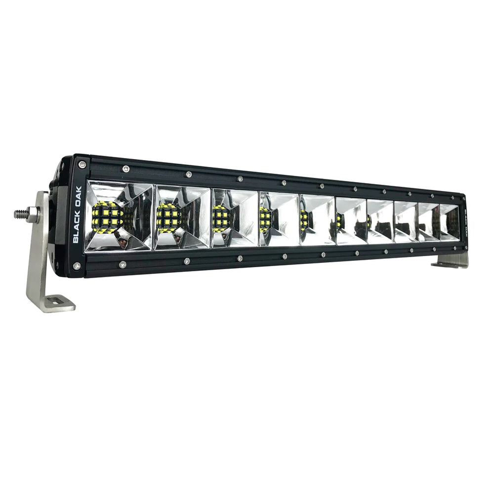 Black Oak - Pro Series Scene Light Bar - 20", Black — Quality Boat Parts