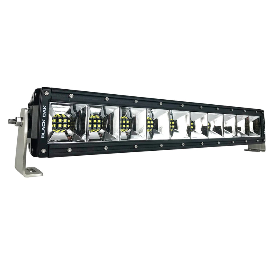 Black Oak - Pro Series Scene Light Bar - 20", Black — Quality Boat Parts