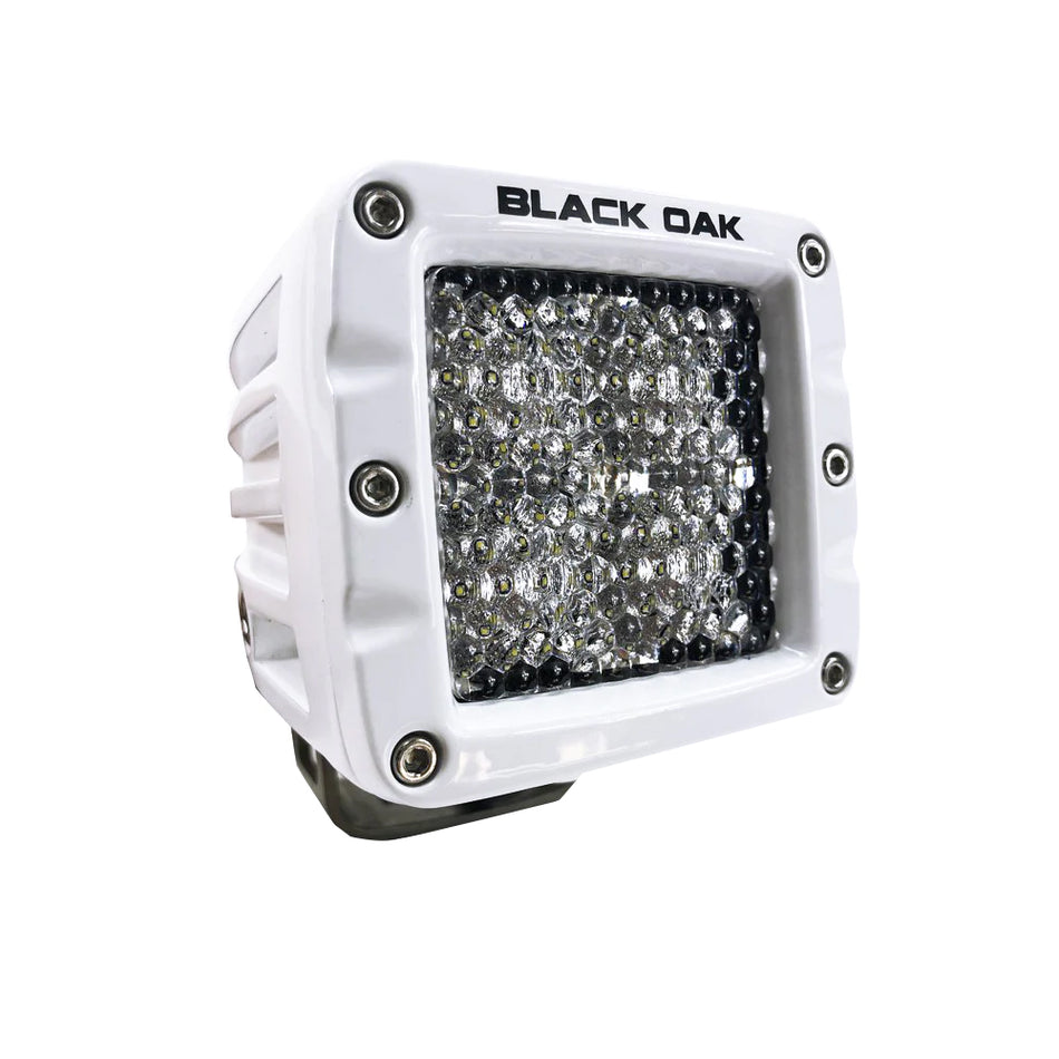 Black Oak - Pro Series Diffused Pod - 2", 40W, White — Quality Boat Parts