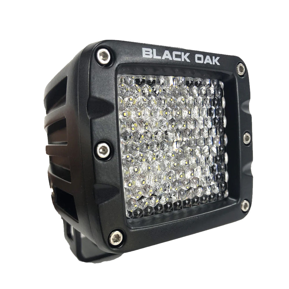 Black Oak - Pro Series Diffused Pod - 2", Black, IP69 — Quality Boat Parts