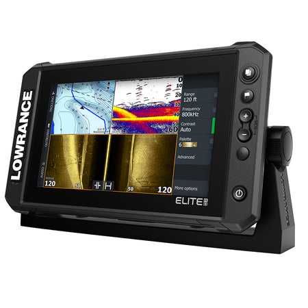Lowrance - Elite FS 9 Chartplotter/Fishfinder with Active Imaging 3-in-1 Transom Mount Transducer — Quality Boat Parts