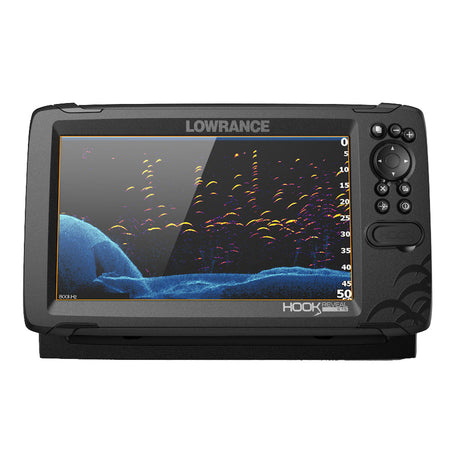 Lowrance - HOOK Reveal 9 Combo with TripleShot Transom Mount & C-MAP Contour + Card — Quality Boat Parts
