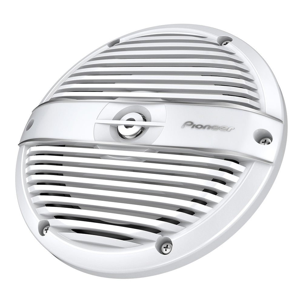 Pioneer - 7.7" ME-Series Speakers - Classic White Grille Covers, 250W — Quality Boat Parts