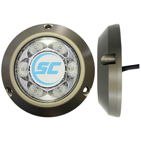 Shadow-Caster - SC3 Series Underwater Light - 24W, 10-30V, White — Quality Boat Parts
