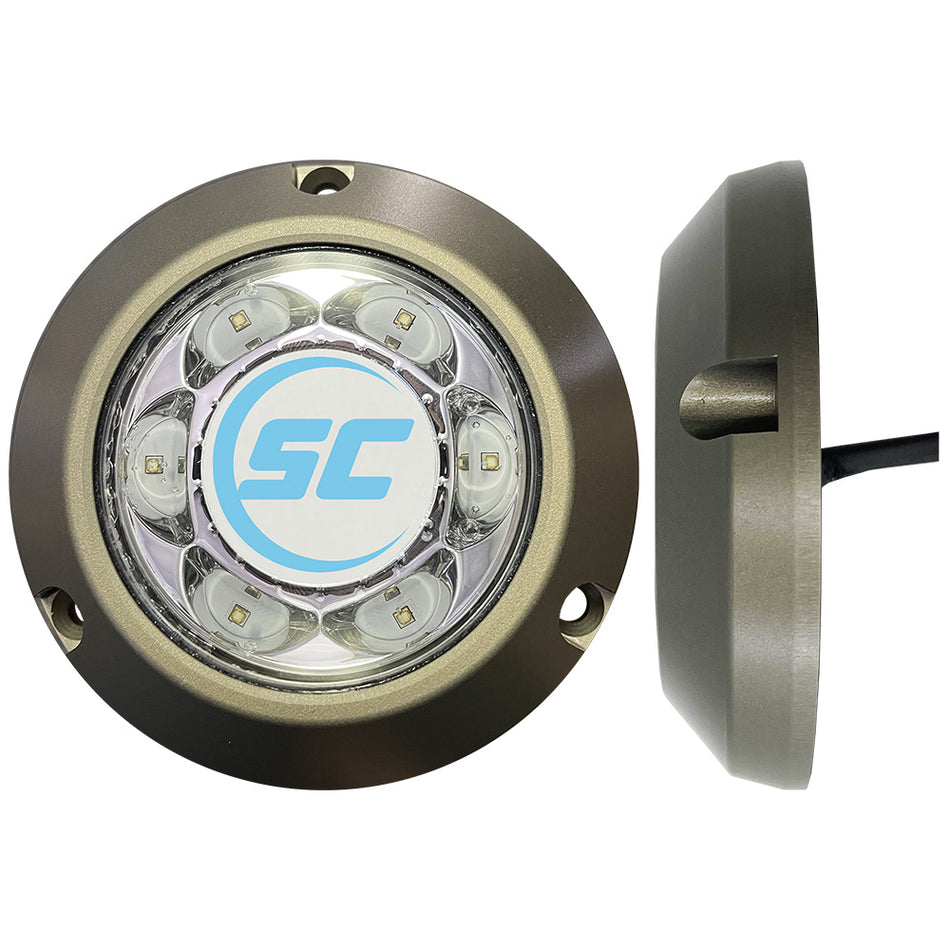 Shadow-Caster - SC3 Series Underwater Light - 24W, 10-30V, White — Quality Boat Parts